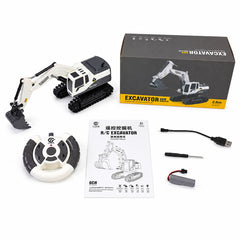 YIGONG YG258A RC EXCAVATOR (WHITE)