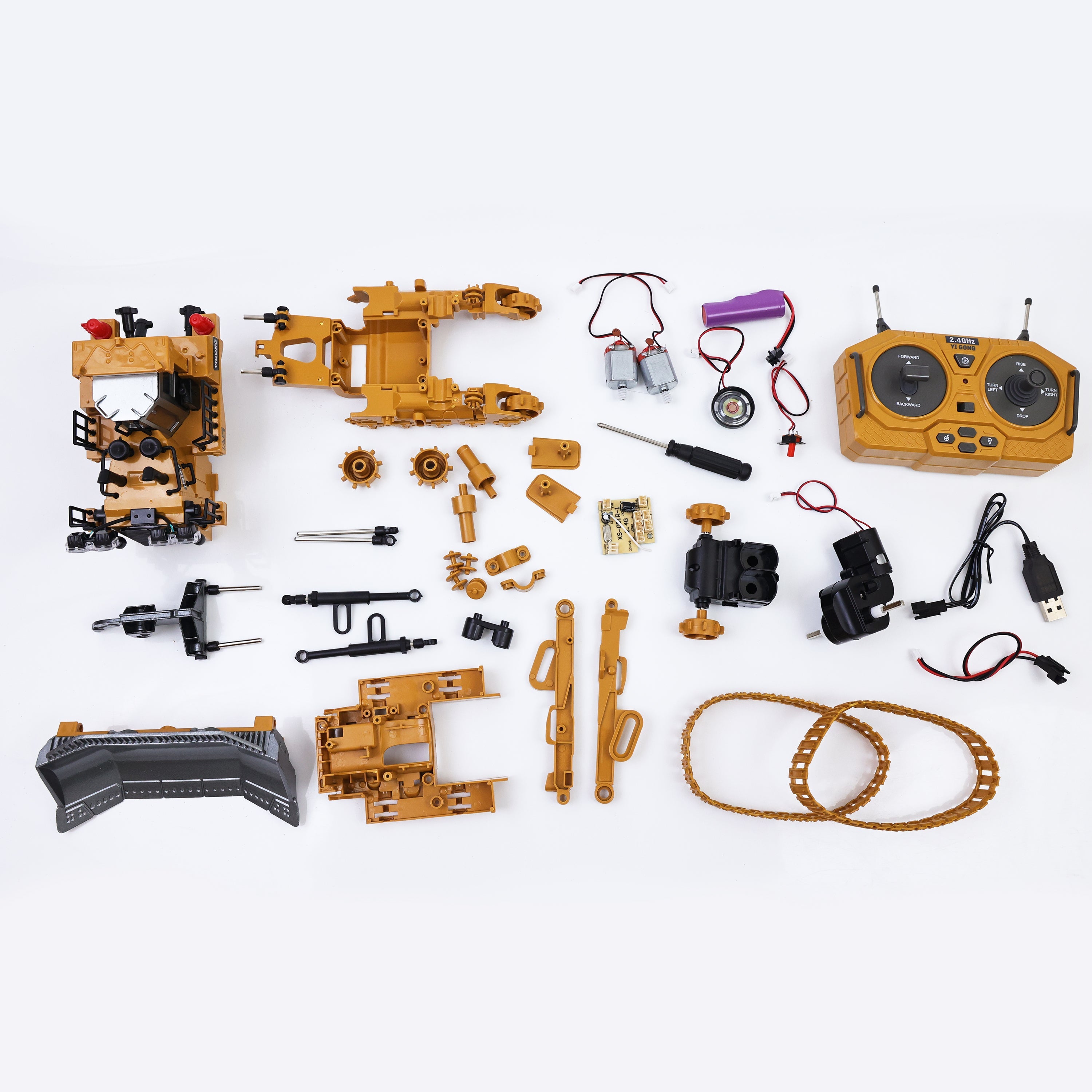 YIGONG YG258F RC BULLDOZER SPARE PARTS