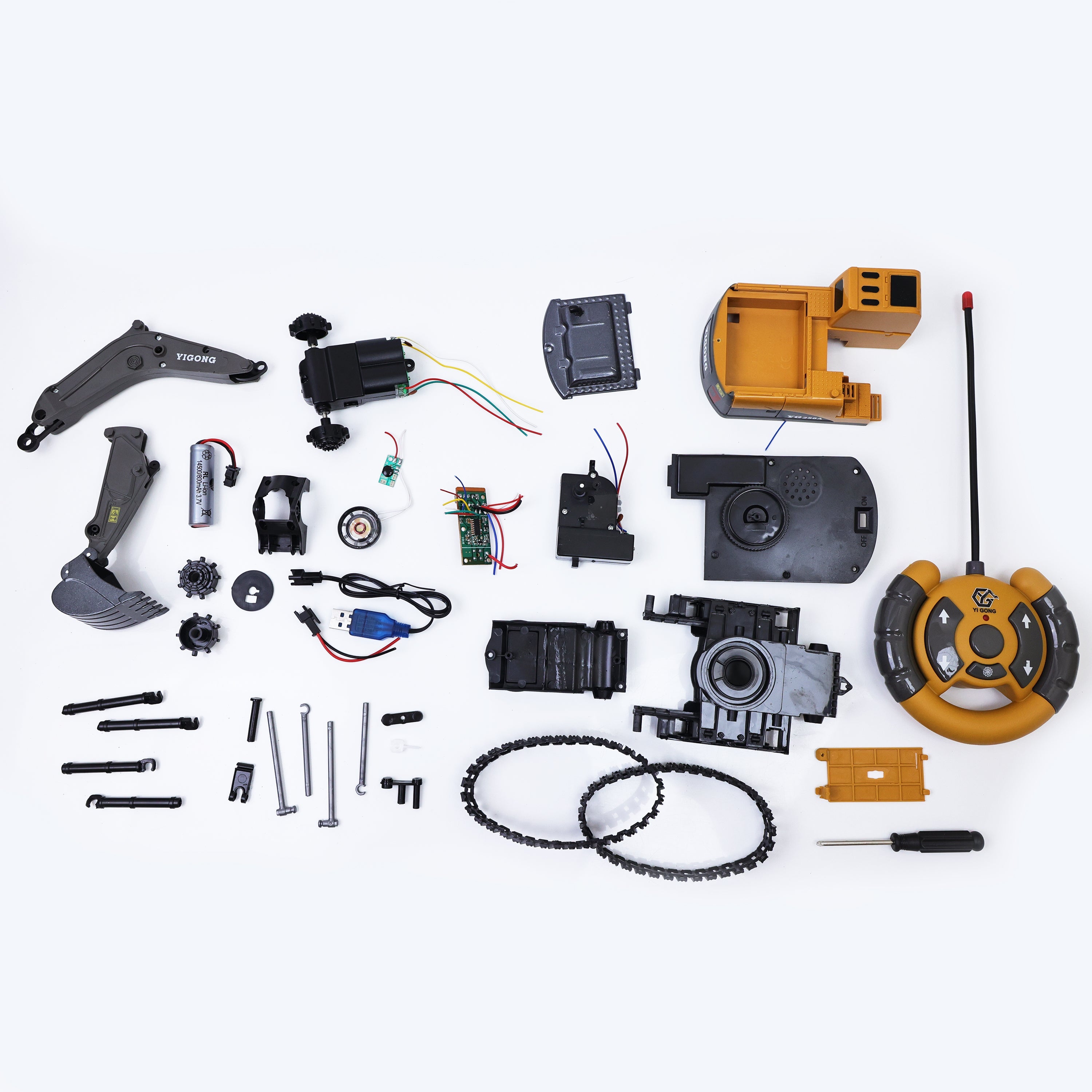 YIGONG YG258A RC EXCAVATOR SPARE PARTS