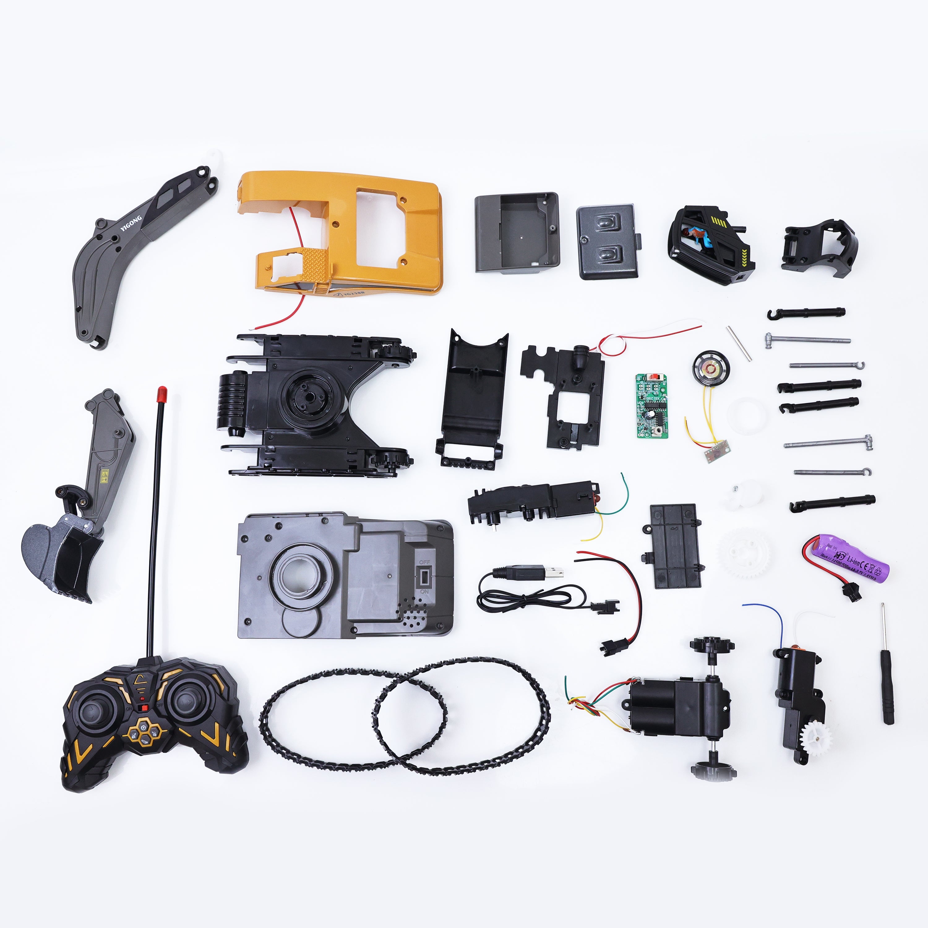 YIGONG YG258B RC EXCAVATOR SPARE PARTS