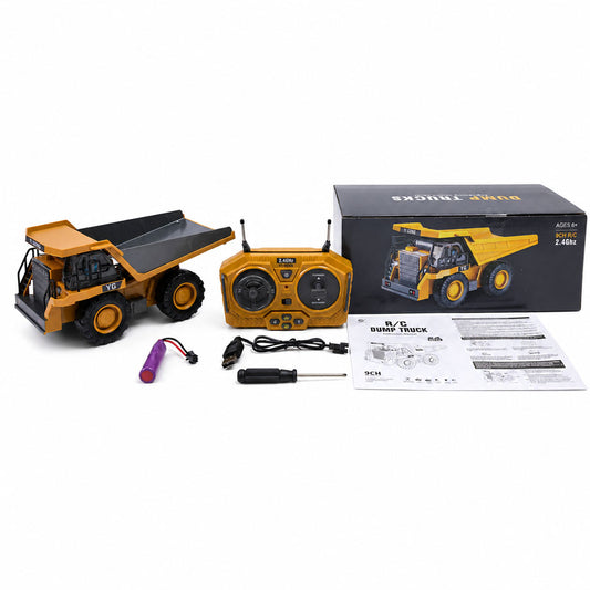 YI GONG YG258E RC DUMP TRUCK (YELLOW)