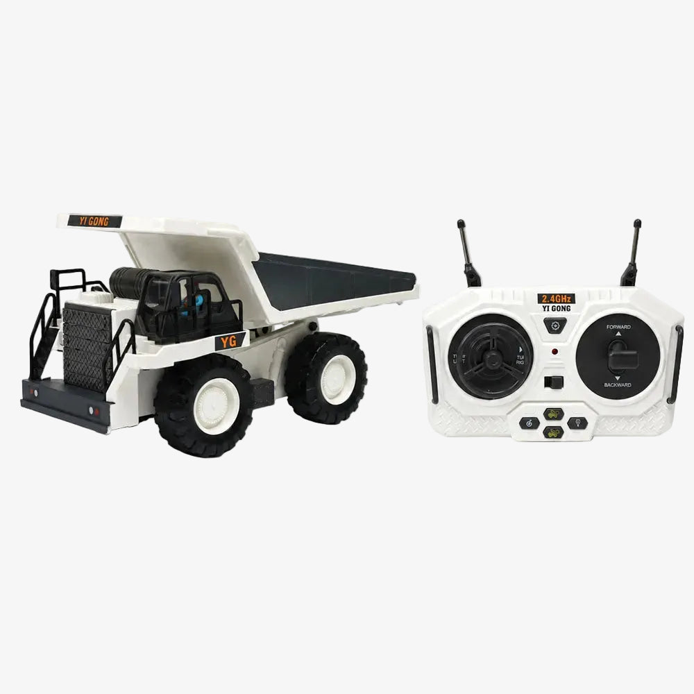 YIGONG YG258E RC DUMP TRUCK (WHITE)