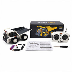 YI GONG YG258E RC DUMP TRUCK (WHITE)
