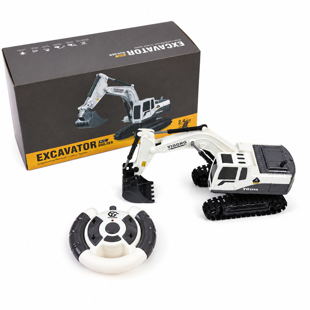 YIGONG YG258A RC EXCAVATOR (WHITE)