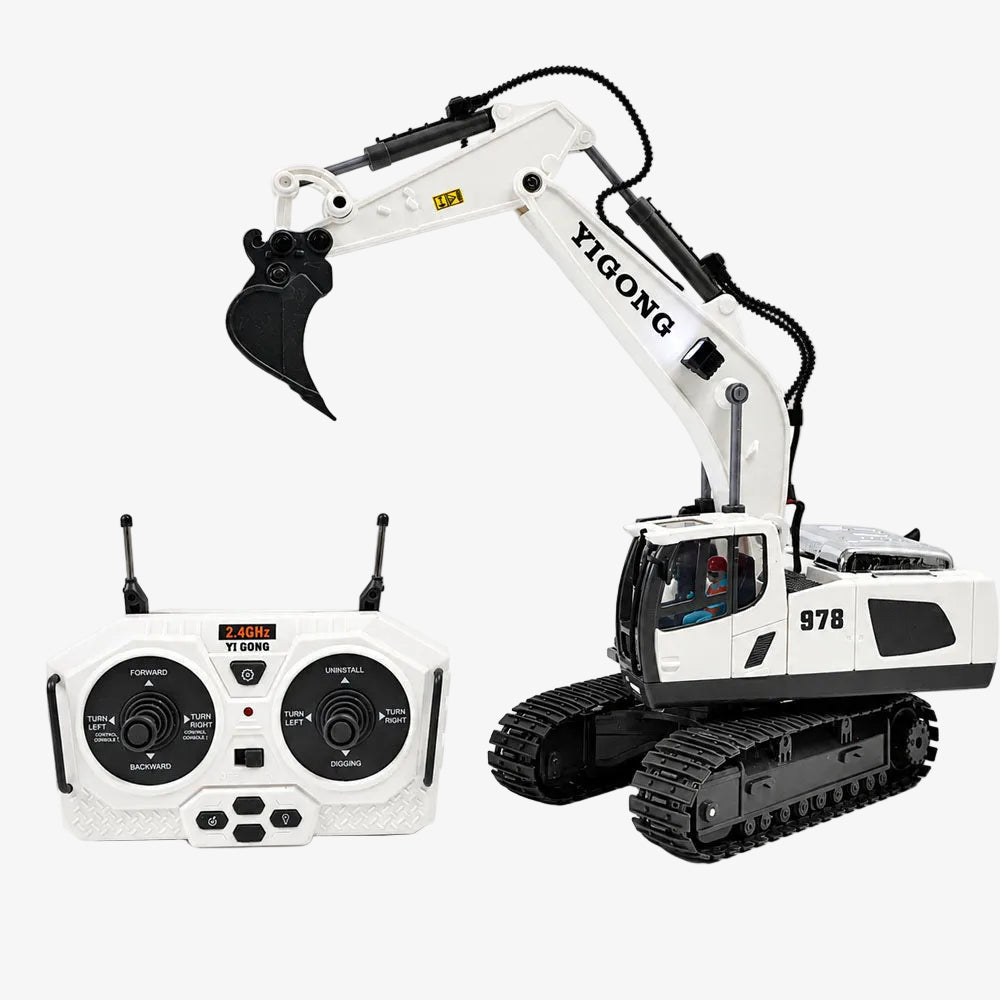 YIGONG YG978 RC EXCAVATOR (White VERSION)
