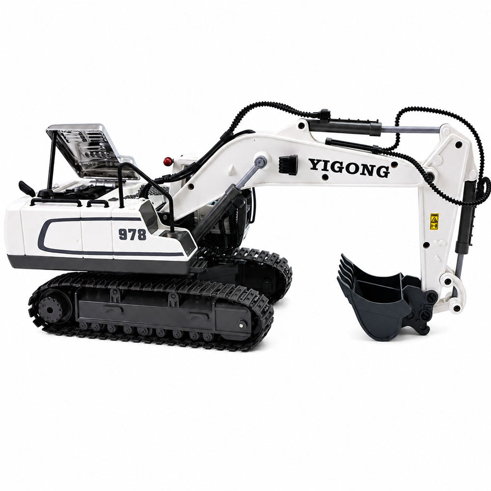 YIGONG YG978 RC EXCAVATOR (White VERSION)