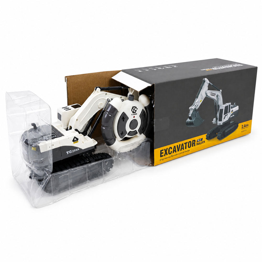 YIGONG YG258A RC EXCAVATOR (WHITE)